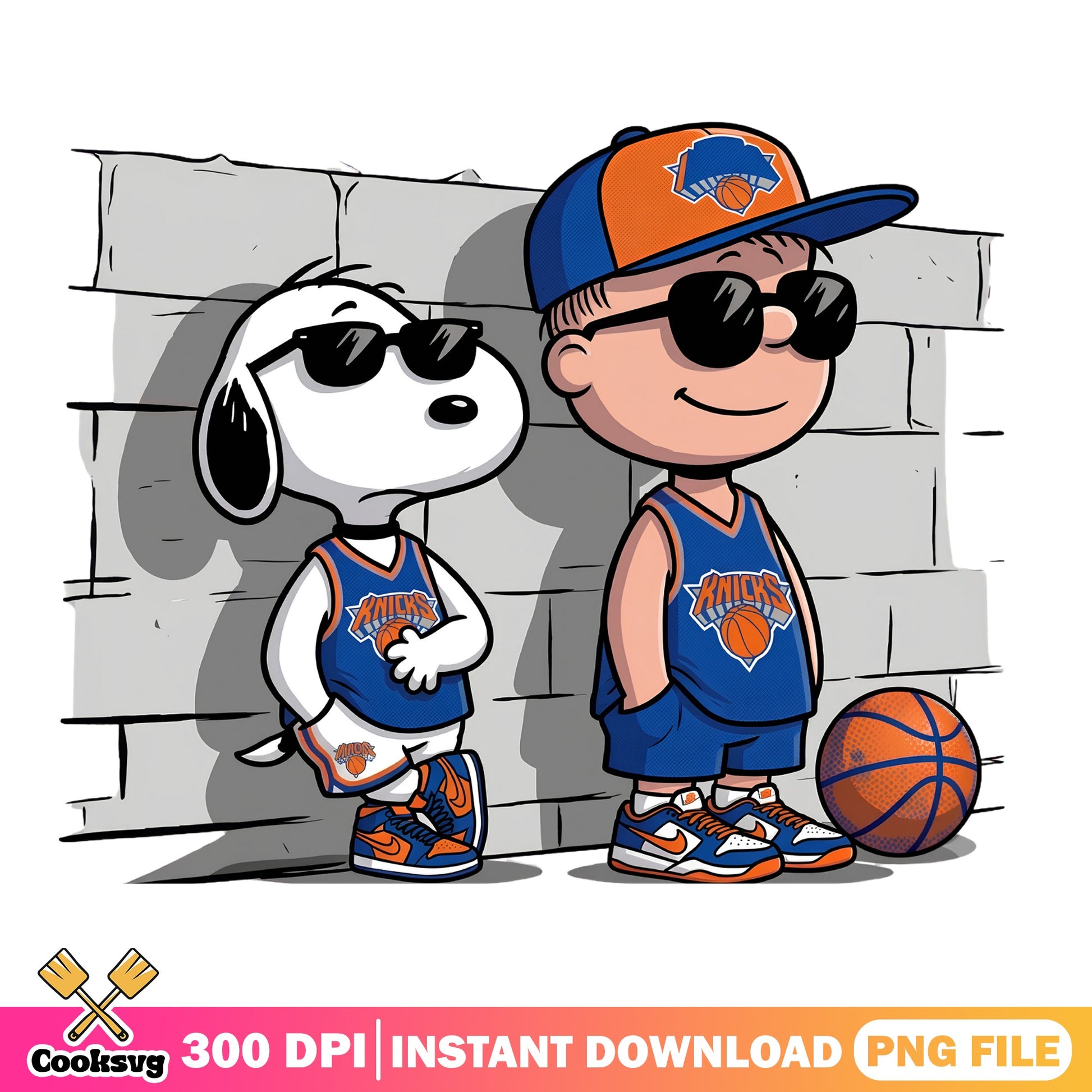 Snoopy Charlie Brown New York Knicks PNG, NBA PNG, Basketball PNG