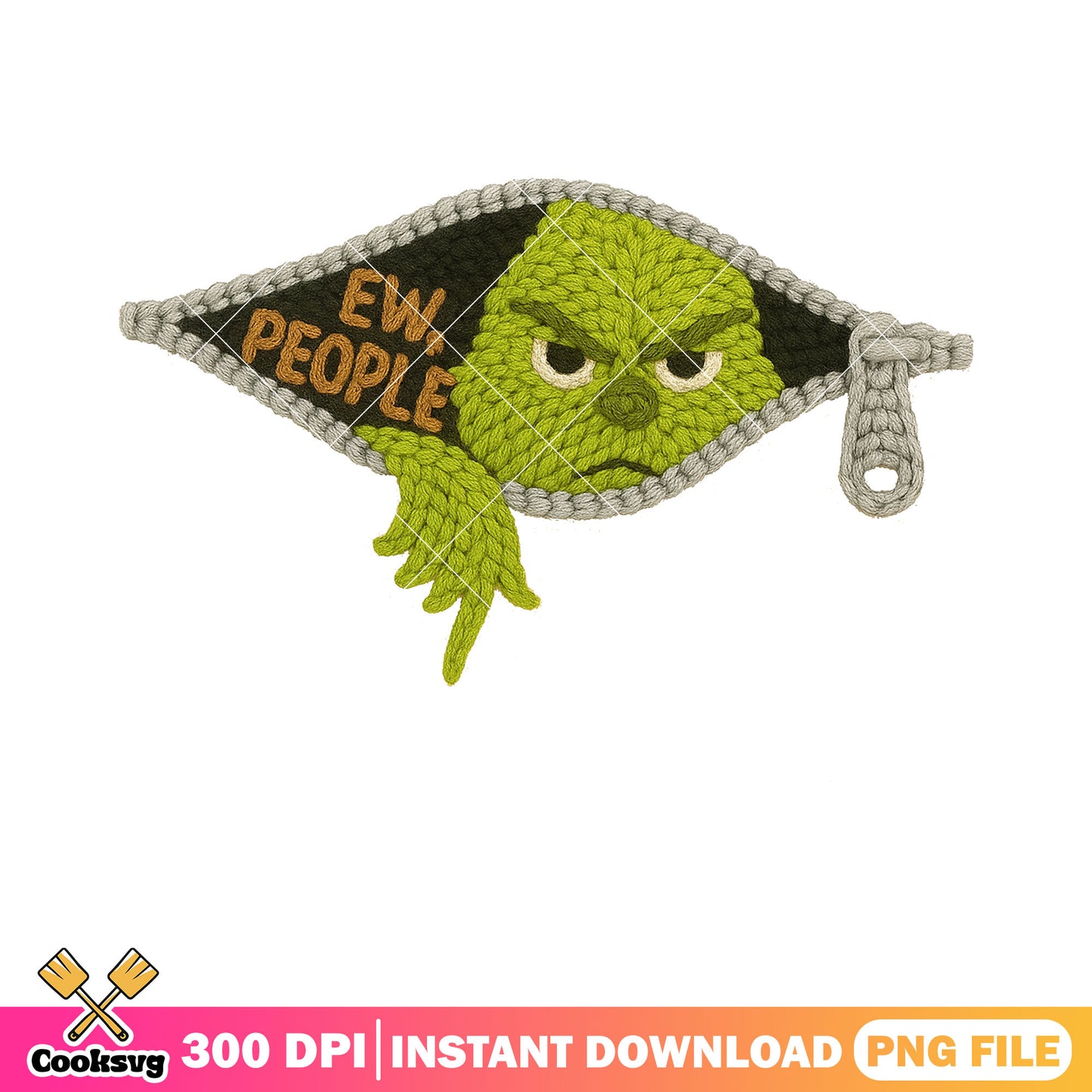 Social phobia monster xmas png, the grinch png, merry grinchmas png