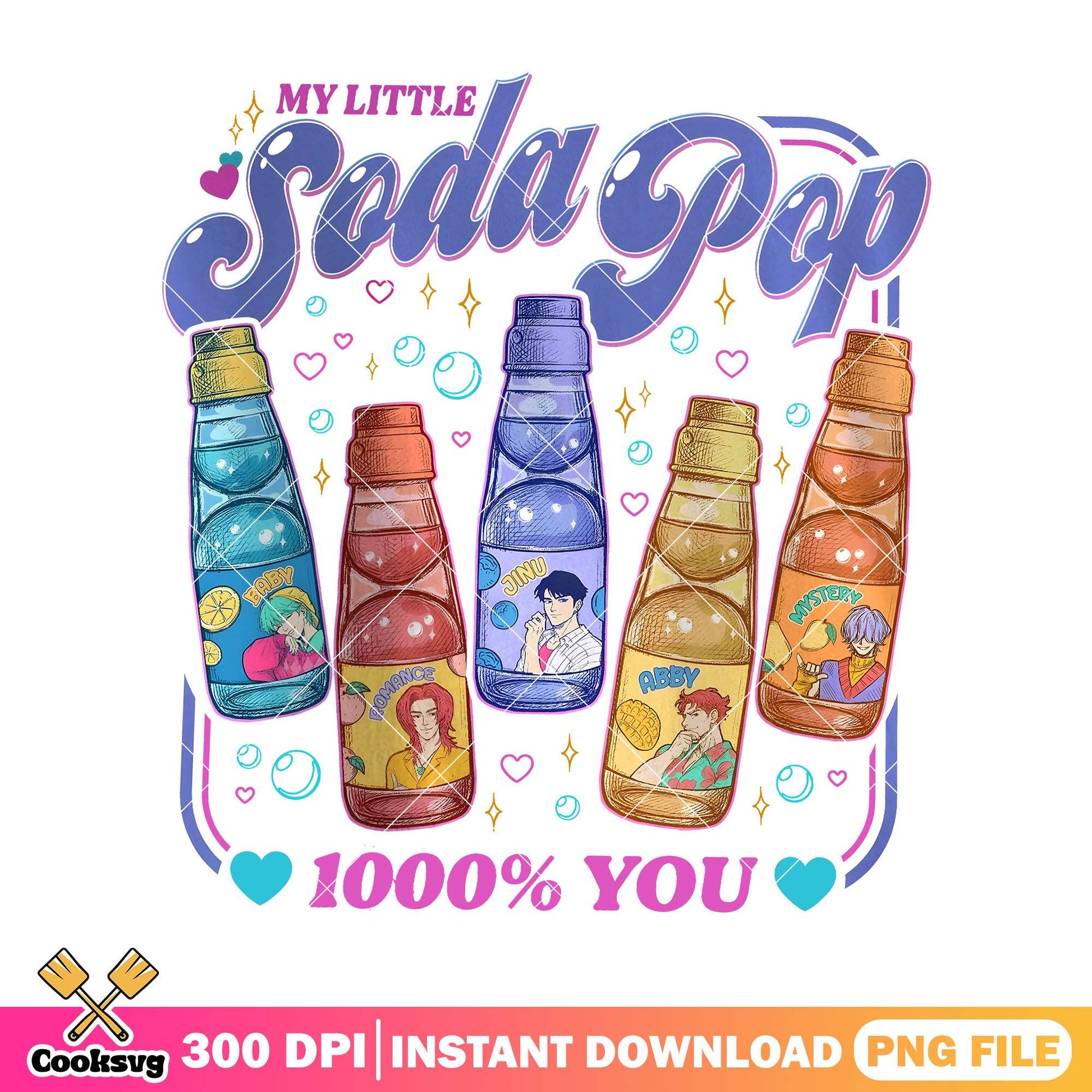 Soda pop 1000 percent you png, soda pop png, kpop saja png