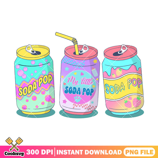 Soda pop collection png, soda pop png, saja boys band png