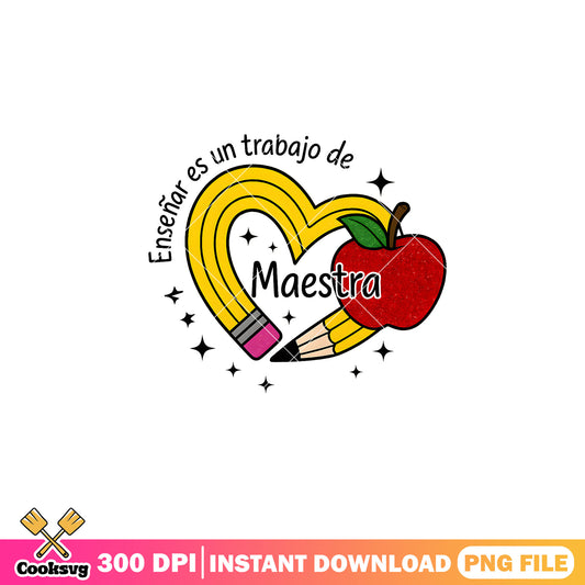 Spanish Teacher Pencil Love Png, teacher era png, teacher pencil pngv