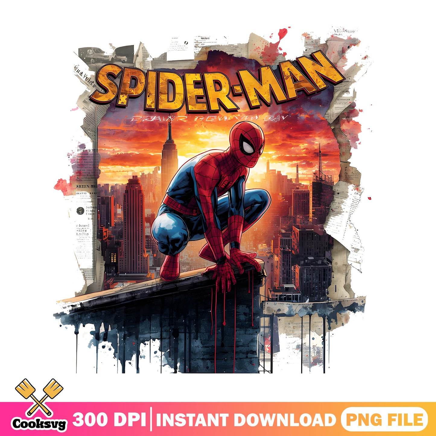 Spider-Man Marvel Superhero PNG, Spiderman City PNG, Comic PNG