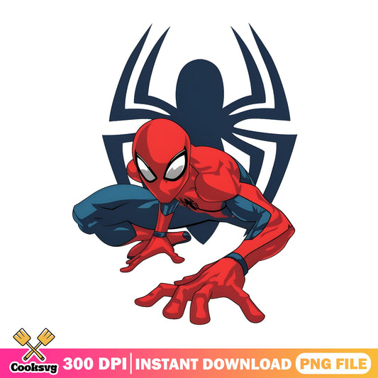 Spiderman Crawling PNG, Marvel Superhero PNG, Spider Man PNG