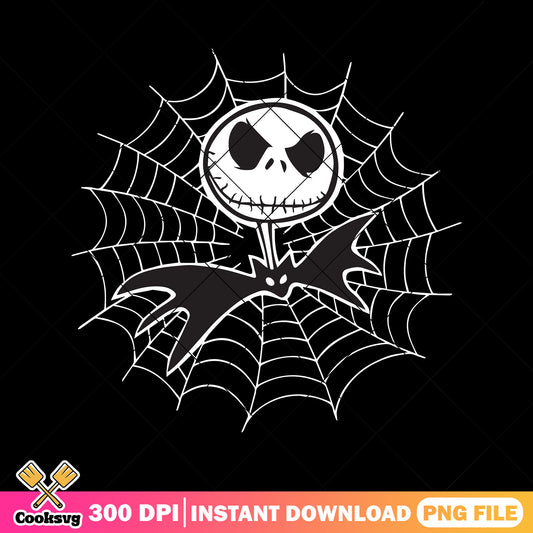 Spider web jack design png, halloween day png, horror art png