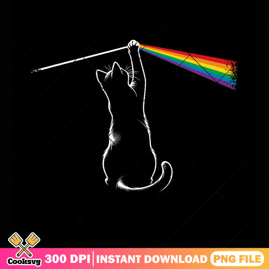 Spirit naughty cat png, disney movies png, rainbow light png