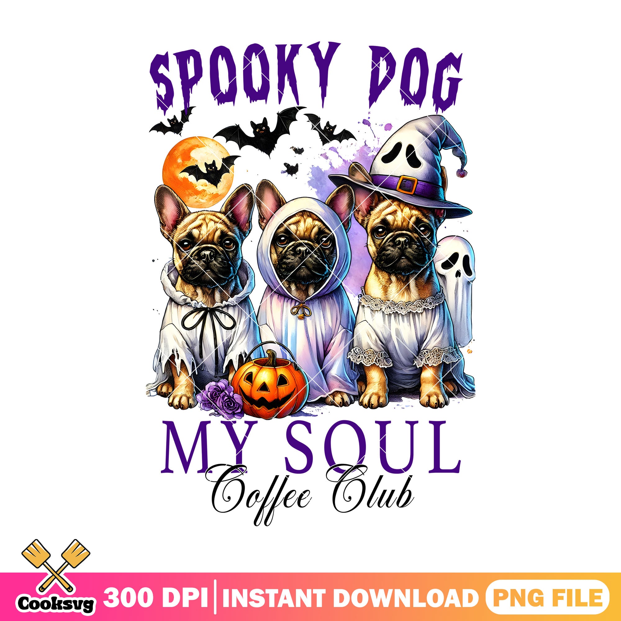 Spooky dog ghost pumpkin png, halloween decor png, ghost custome png ...