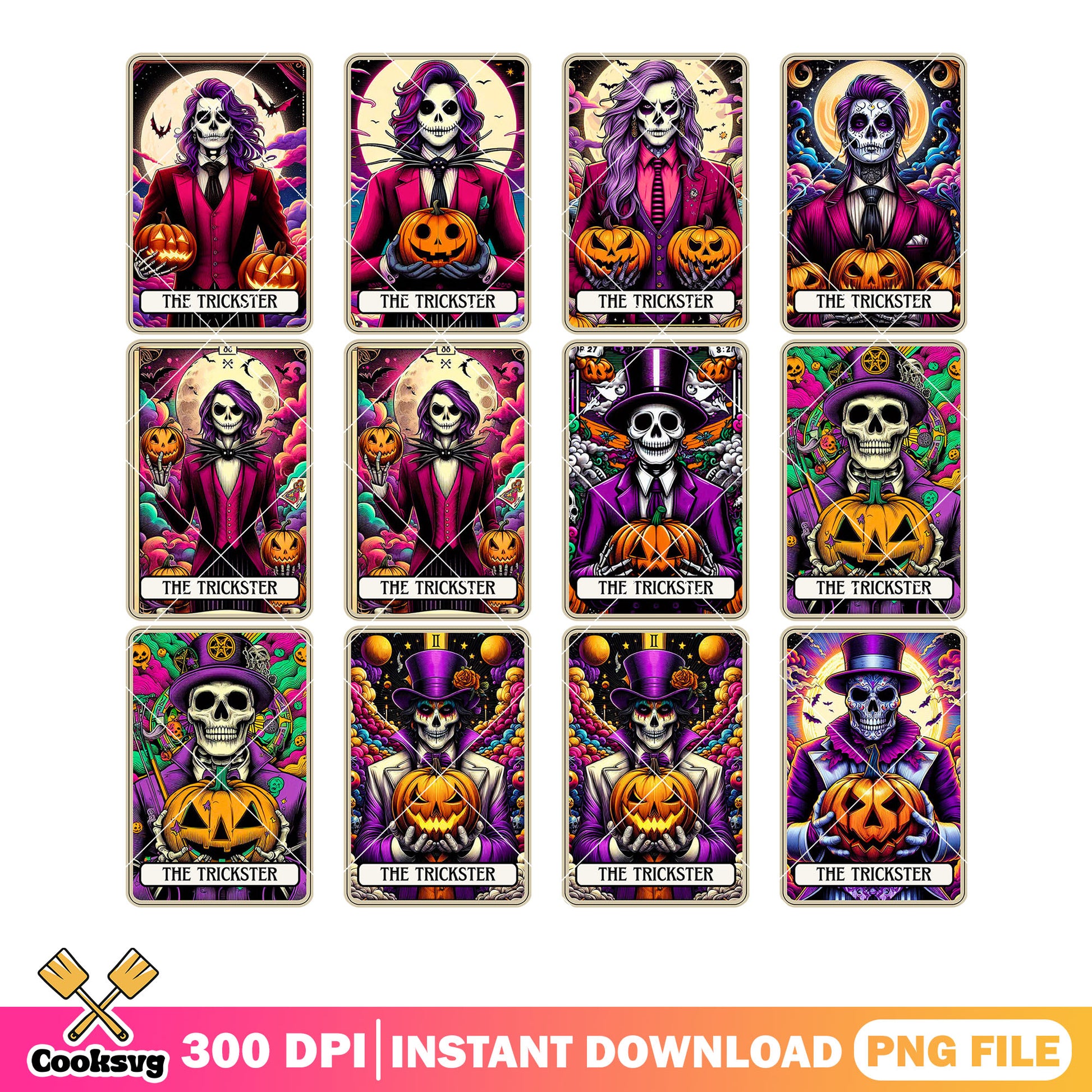 Spooky halloween skeleton png bundle, ​full moon night png, scary bats png