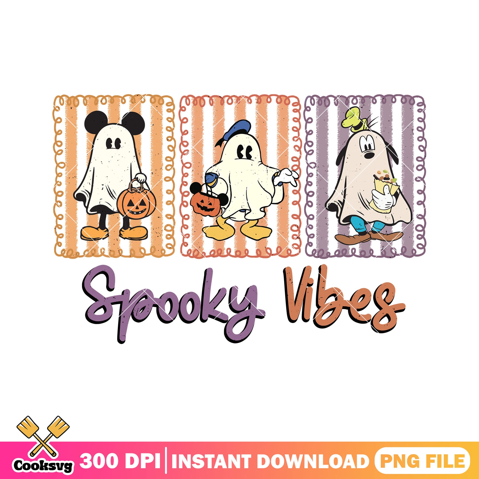 Spooky vibes mickey image png, halloween movie png, disney plus png