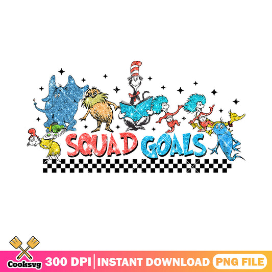 Squad goals dr seuss friends png file, dr seuss friends png