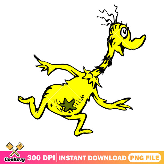 Star Belly dr seuss cartoon png, star belly​ png, dr seuss star belly​ png