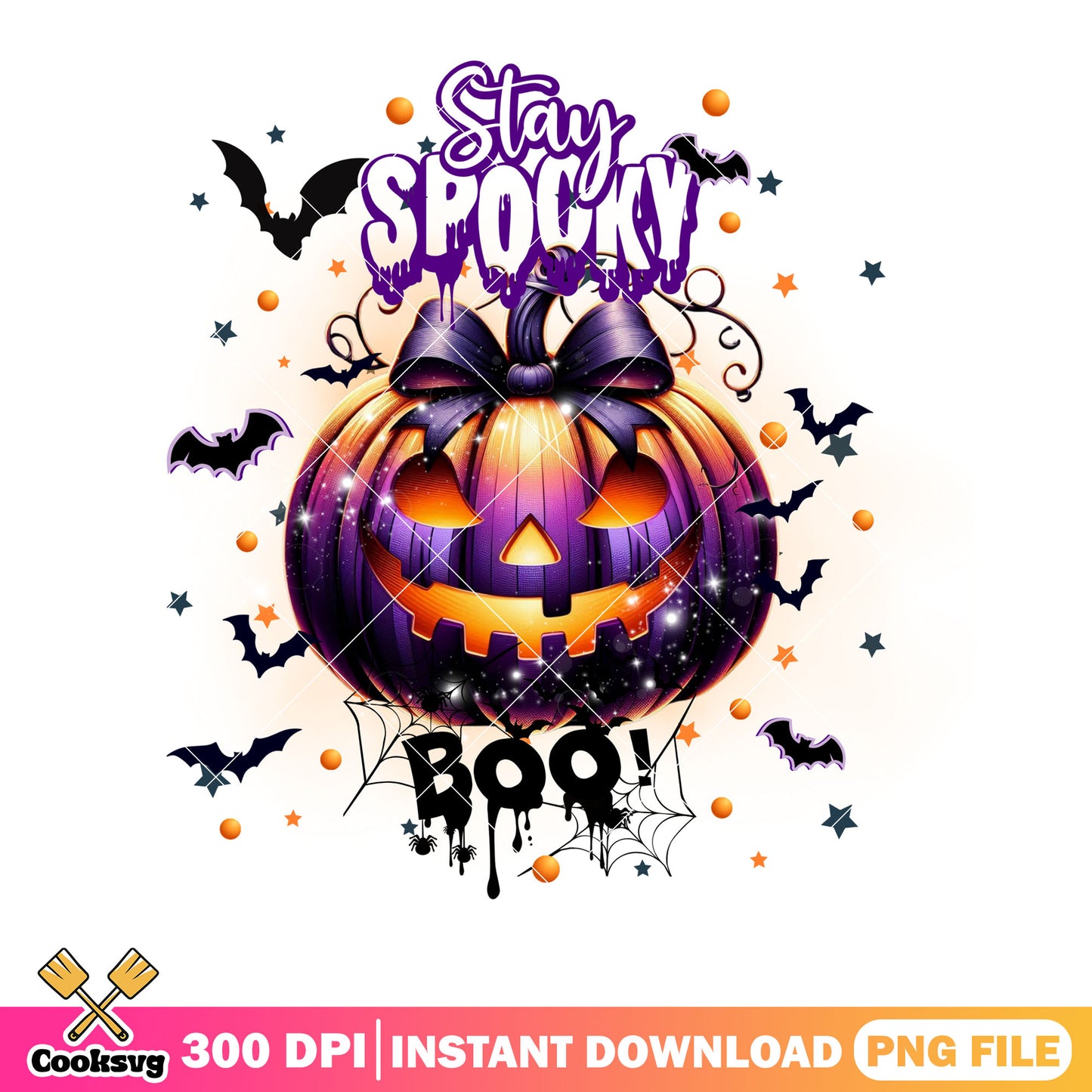 Starry night pumpkin png, Happy halloween png, wicker pumpkin png