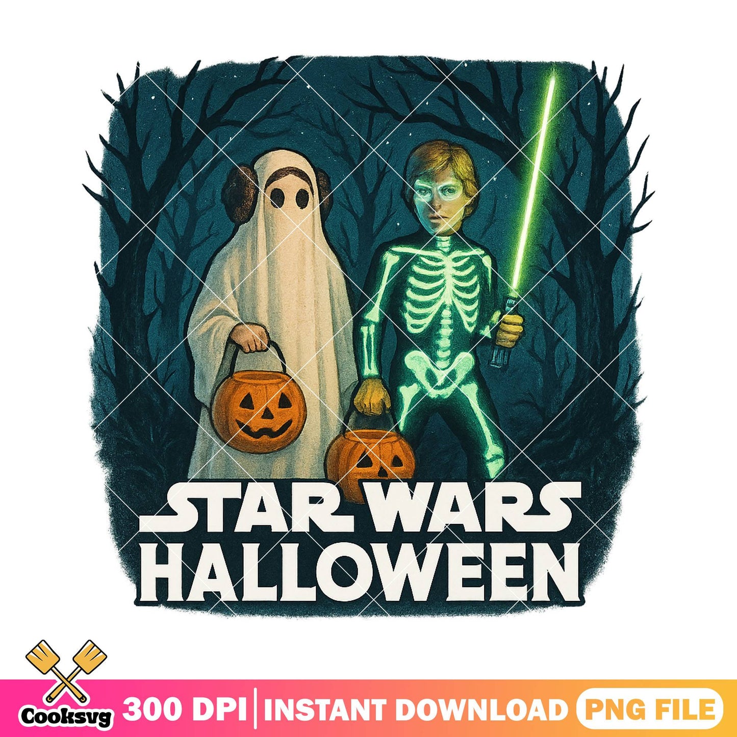 Star wars halloween night png, halloween costume png, star wars png