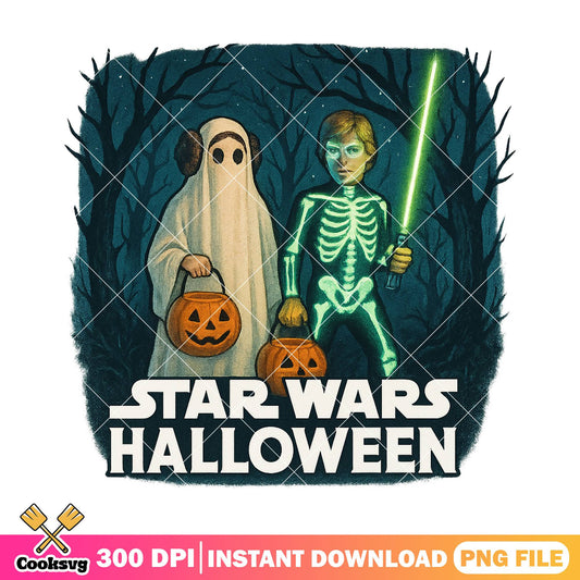 Star wars halloween night png, halloween costume png, star wars png