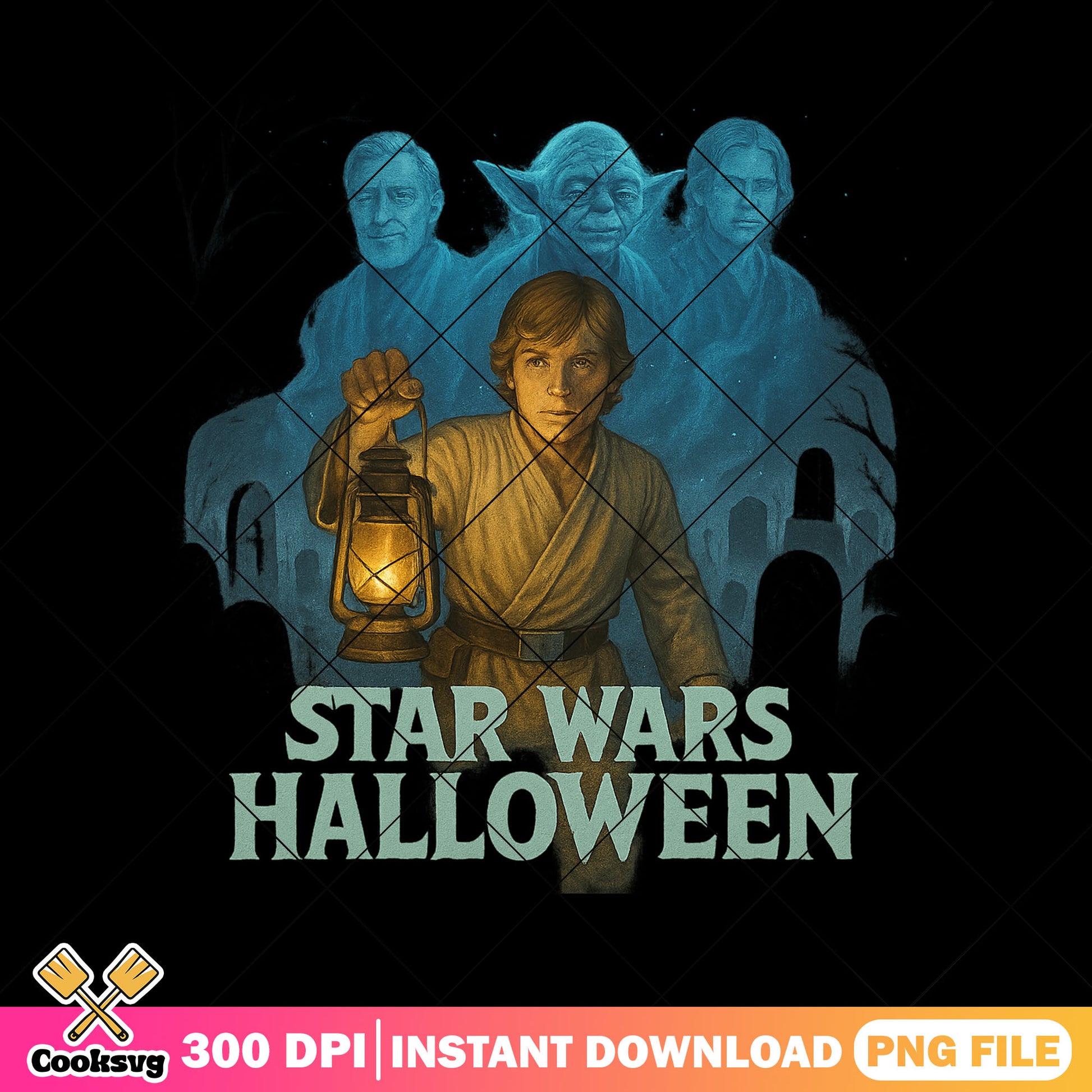 Star wars halloween png, star wars png, halloween spirit png