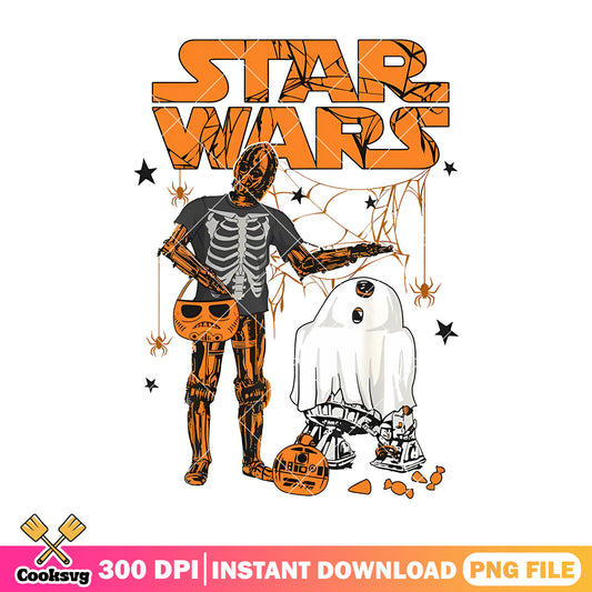 Star wars in halloween png, star wars custome​ png, halloween movie png