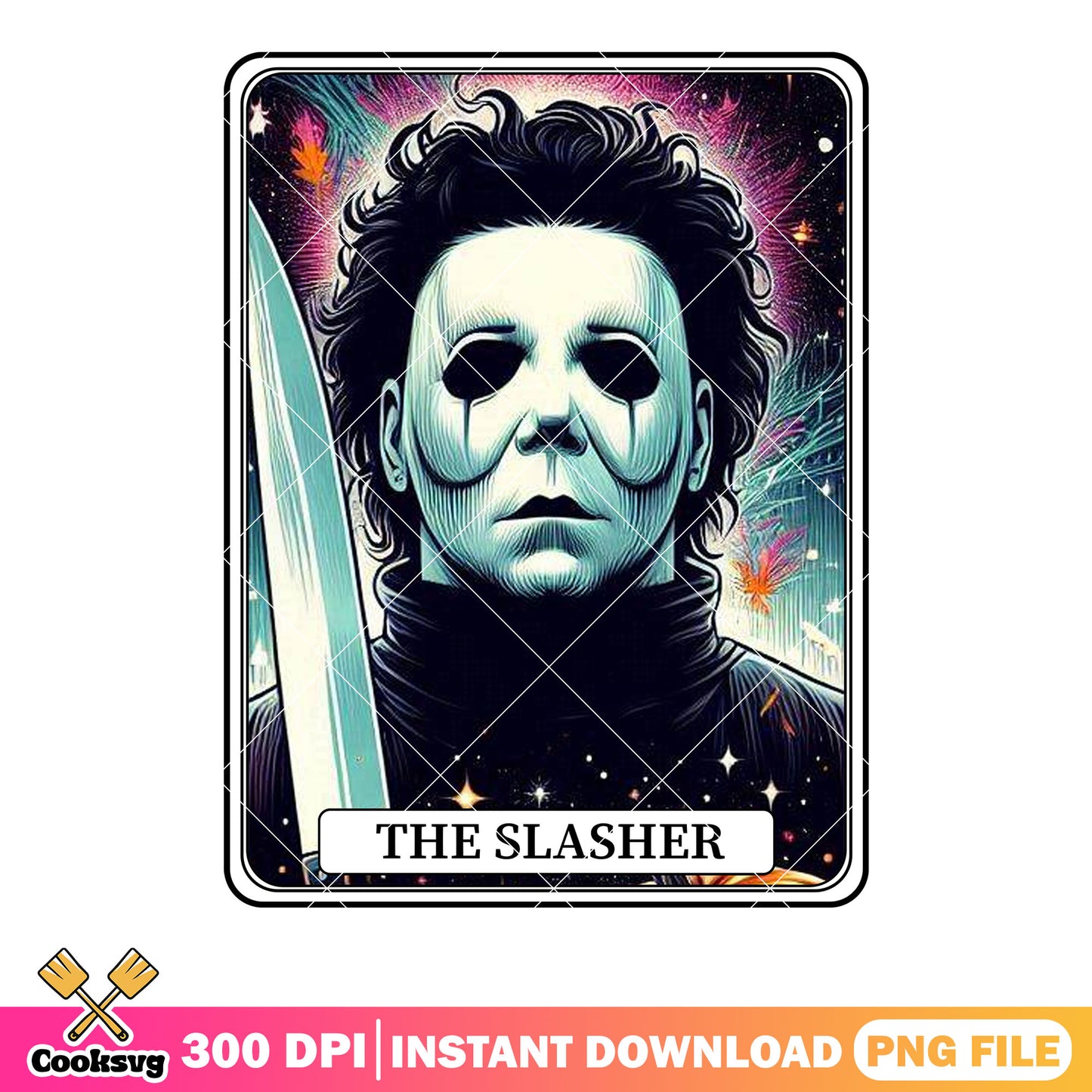 Stary night killer png, Turtleneck sweater png, halloween movies png