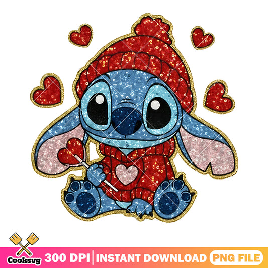 Stick valentine png, glowy picturepng,disney png