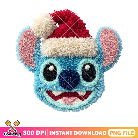 Stitch christmas gifts png, christmas png, lilo and stitch png