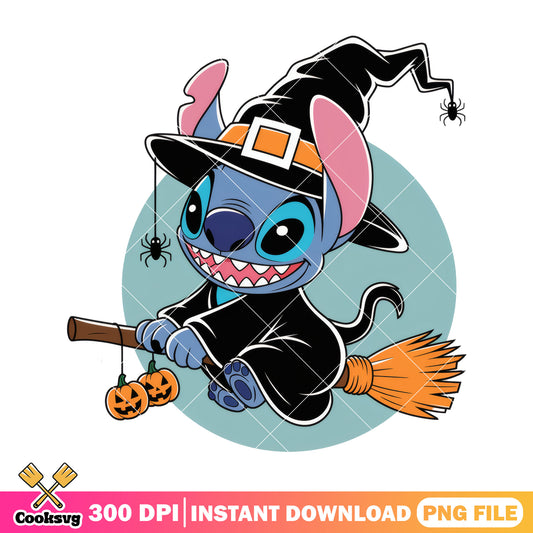 Stitch happy witch png, stitch stuff​ png, halloween store​ png
