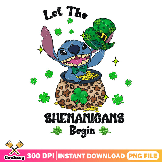 Stitch let shenanigans begin png, let the shenanigans begin​ png