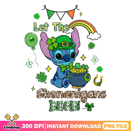 Stitch let shenanigans begin png file, let the shenanigans begin​ png