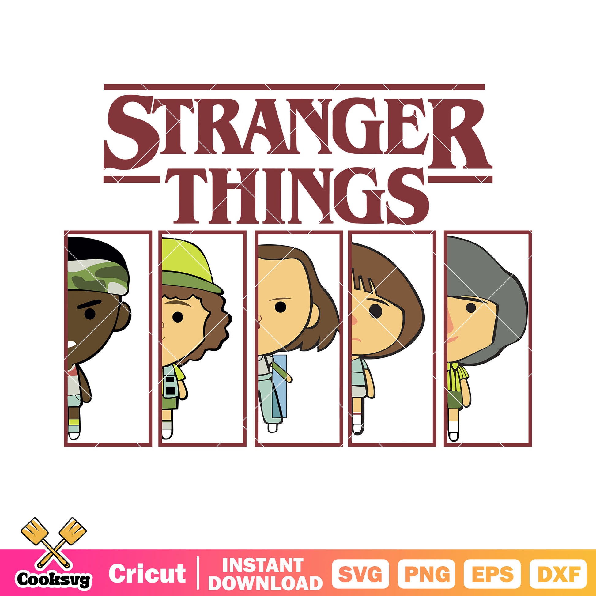 Stranger things svg, horror character svg, Lucas Sinclair svg