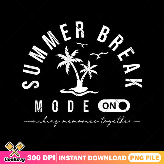 Summer break mode on file png, summer mode png, summer break png