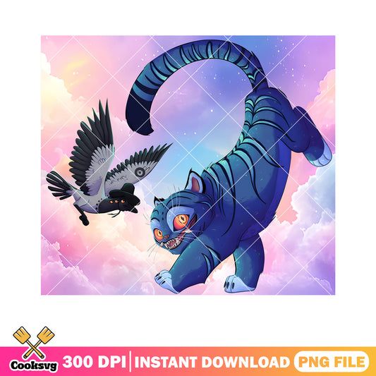 Sussie Magpie and the derpy png, huntrix movie png, derpy tiger png