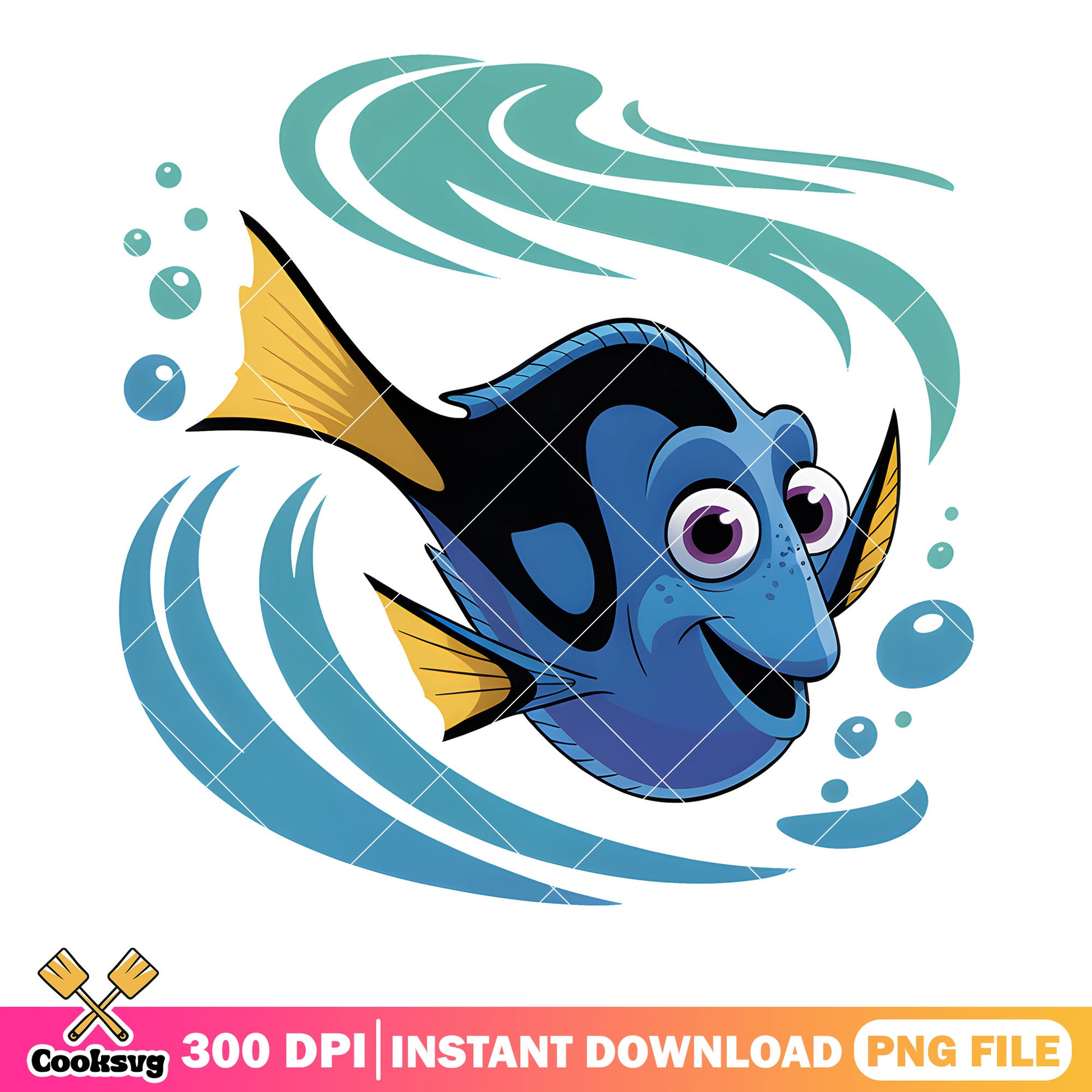 Swimming dory fish png, dory disney png, finding nemo png