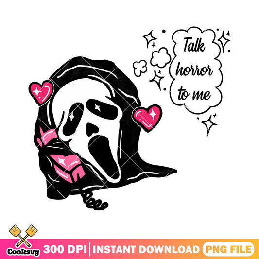 Talk horror to me png, horror movies​ png, halloween customes png