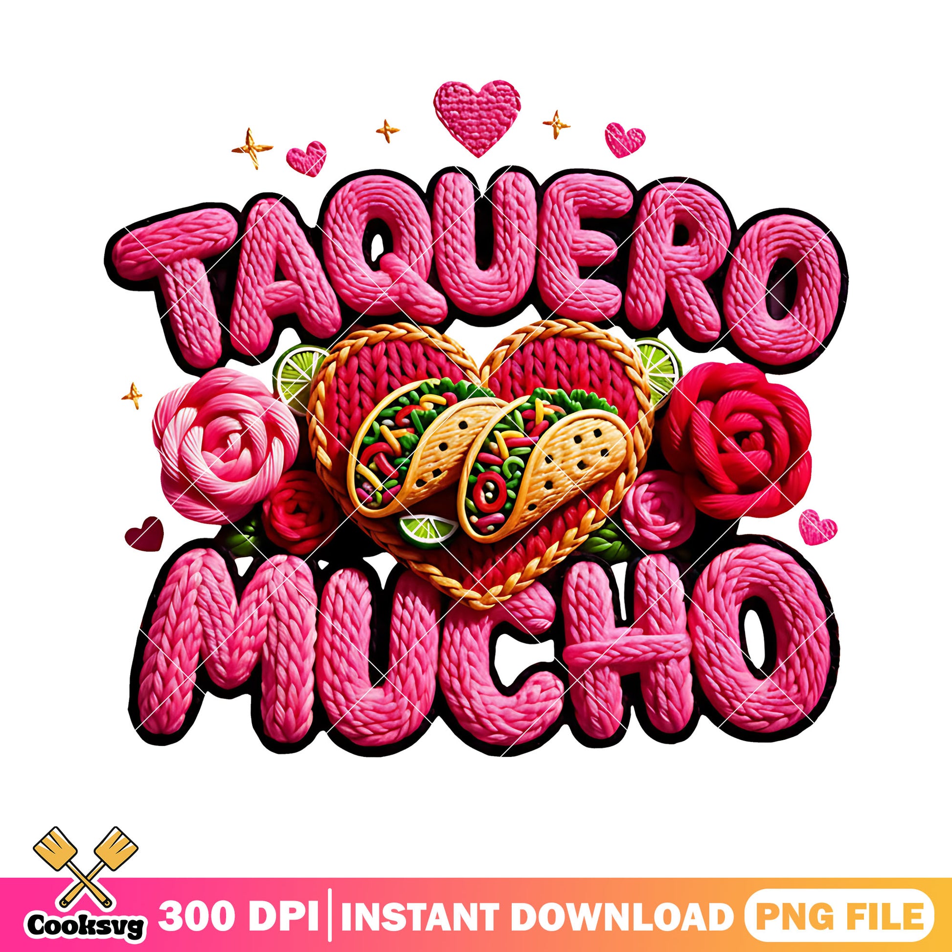 Taquero mucho​ png,valentine taco png, valentine s day png