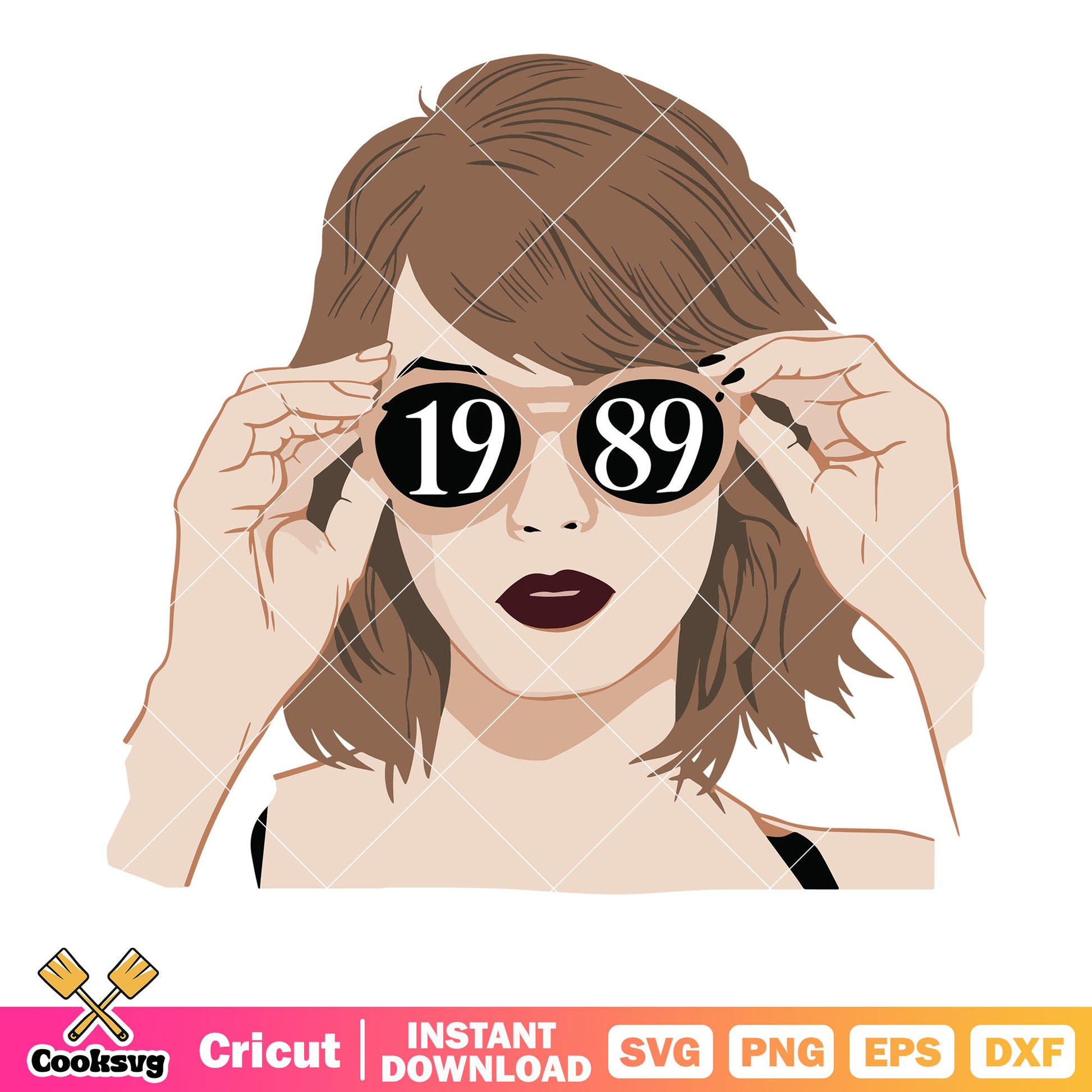 Taylor swift 1989 singer svg design, taylor swift singer svg