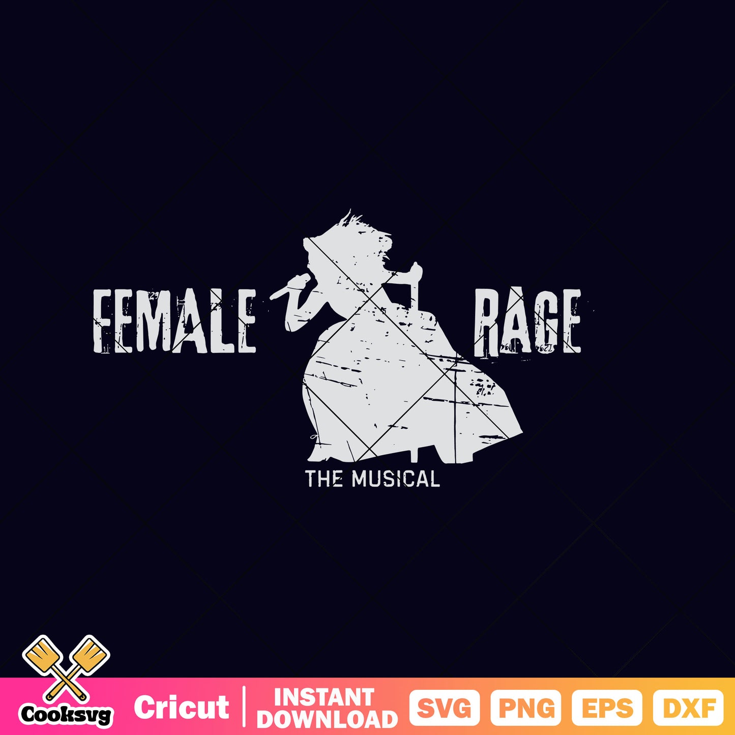 Taylor swift female rage the musical svg, taylor swift female rage​ svg