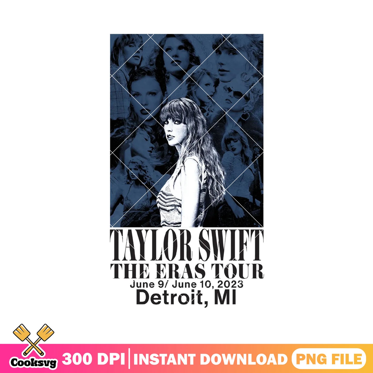 Taylor swift the eras tour detroit png, taylor swift eras tour png