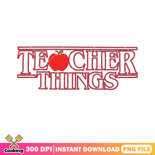 Teacher things png, movie posters png, stranger things ​​png