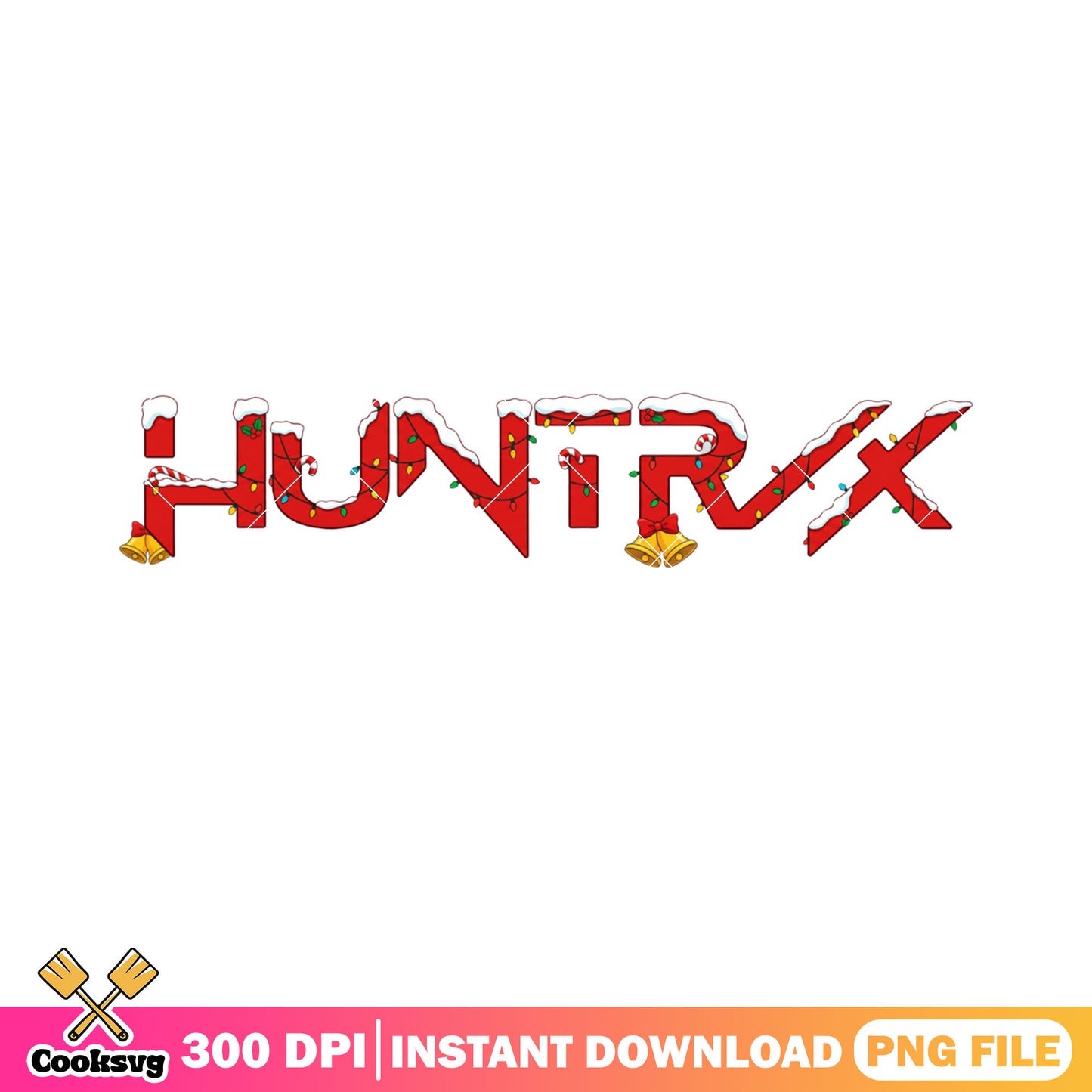 Team Kpop demon hunters​​ png, christmas wrap png, Huntrix png
