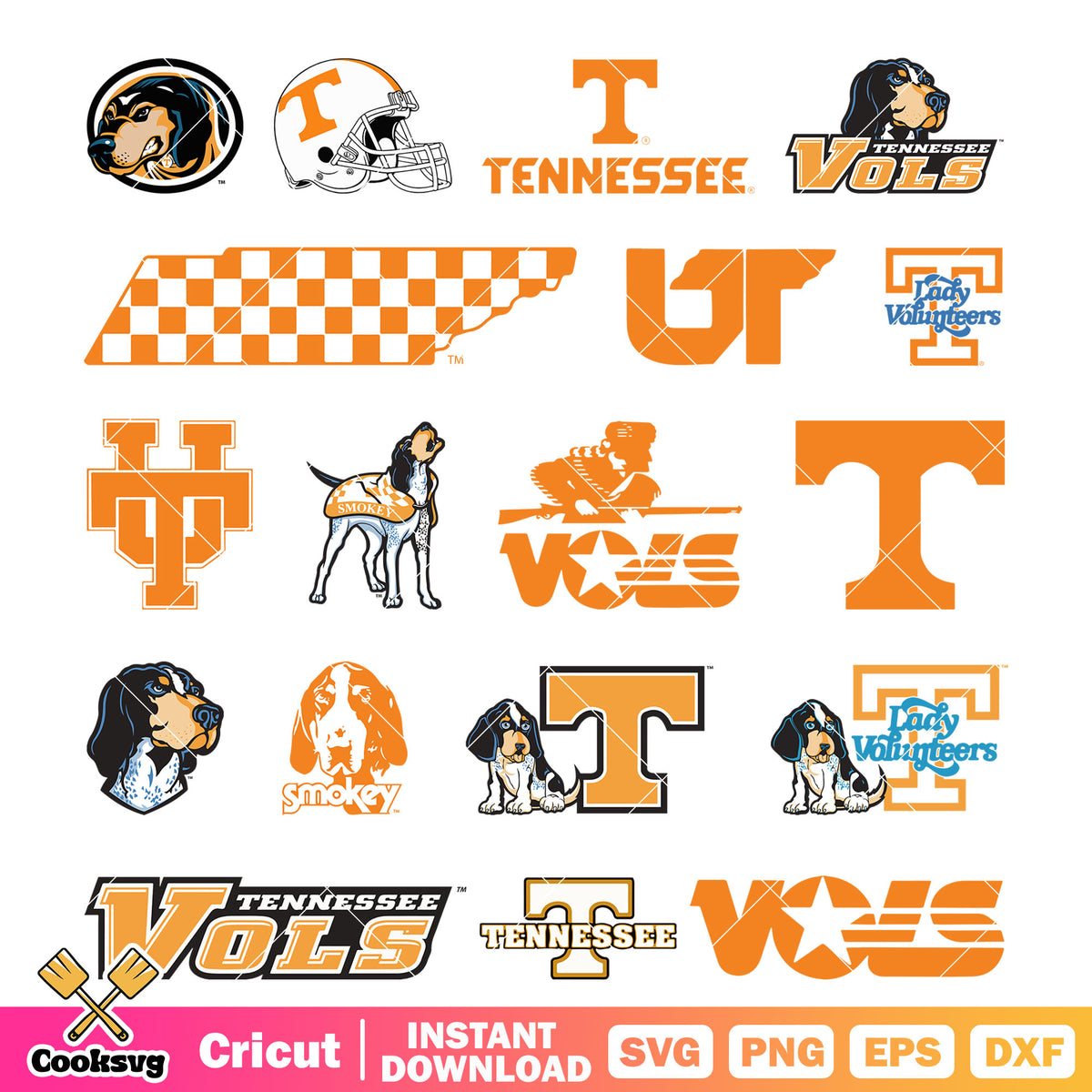 Tennasee Script Logo Tennessee Ut Logo