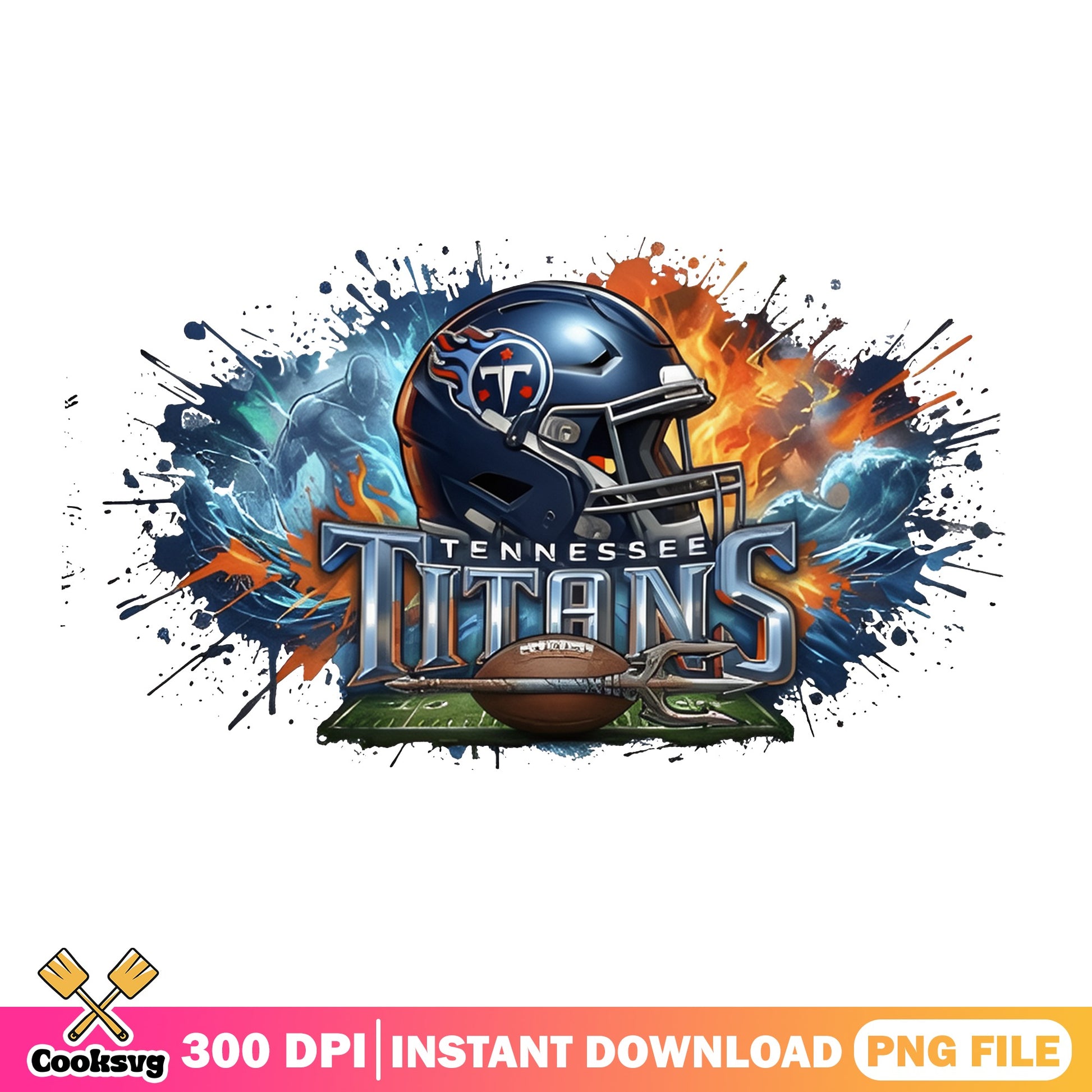 Tennessee Titans PNG, NFL Football Team, Titans Helmet PNG
