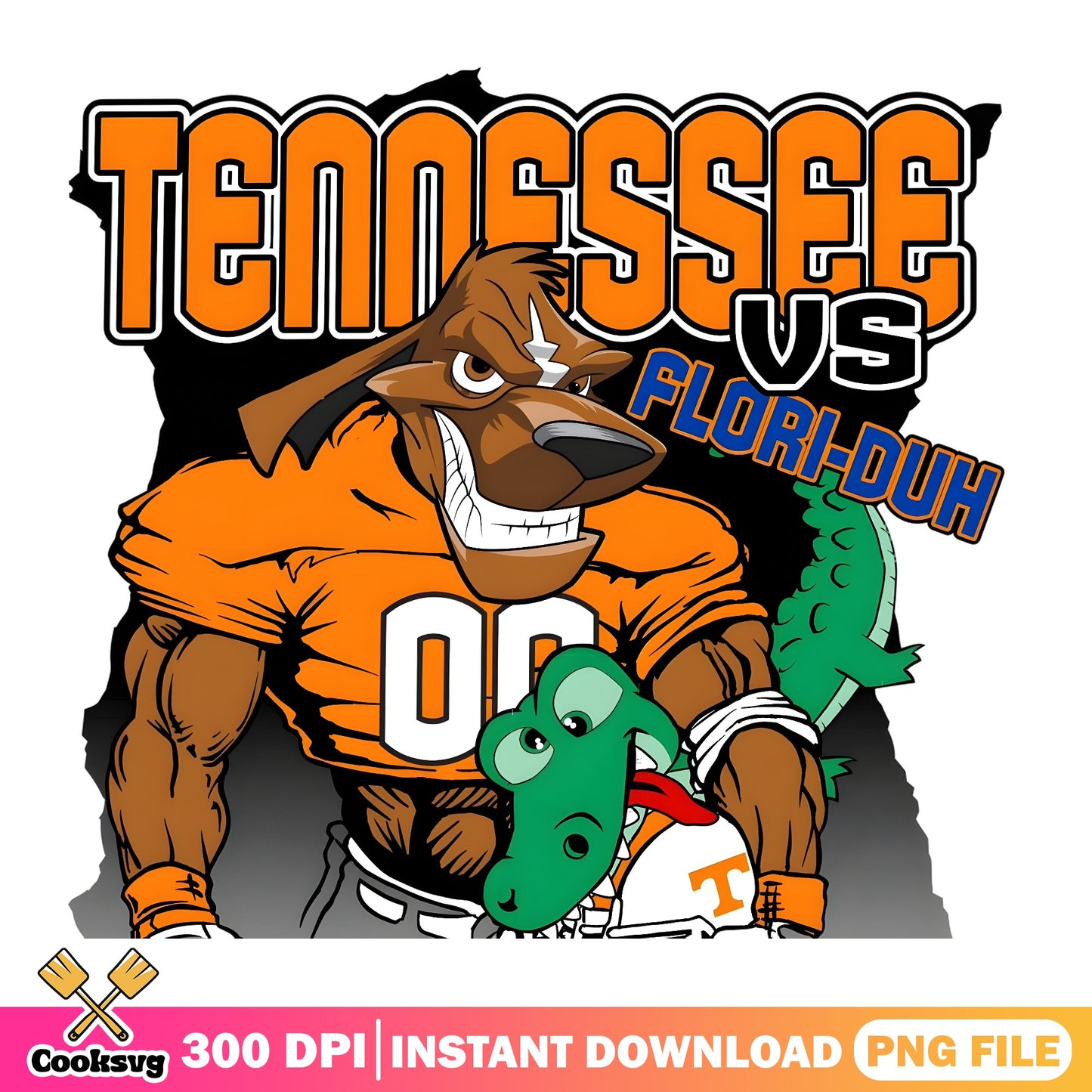 Tennessee Vs Florida Football PNG, Vols Mascot PNG, Game Day PNG