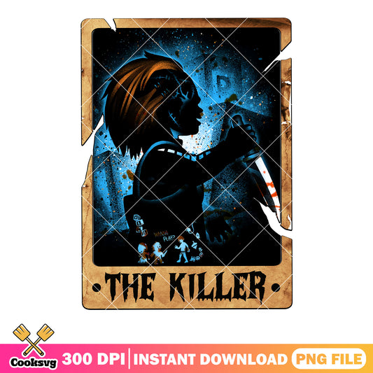 The Killer blood knife png, chucky png, childs play movies png