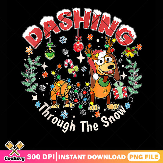 The Snow Dog Christmas png, merry christmas png, christmas gifts png