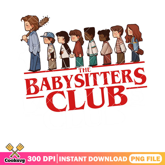 The baby sitters club png, strange things png, strange things movie png