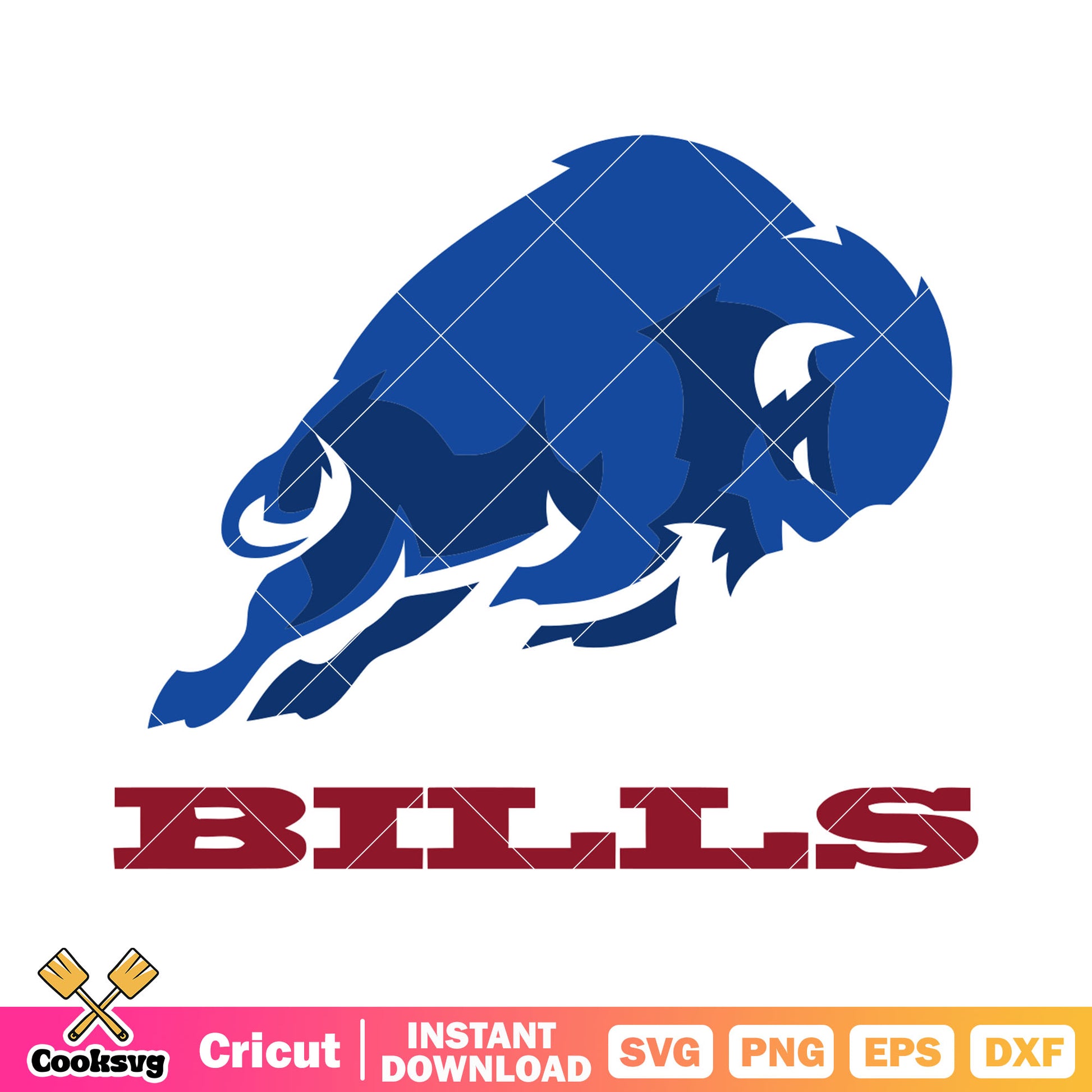 The blue buffalo svg, east afc​​ svg, buffalo bills svg