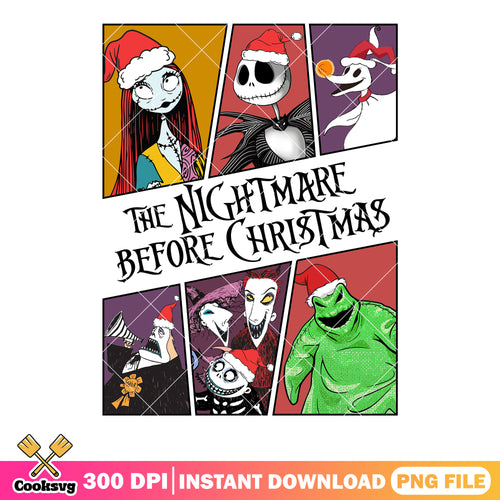 The character before christmas png, sally png, jack skelington png