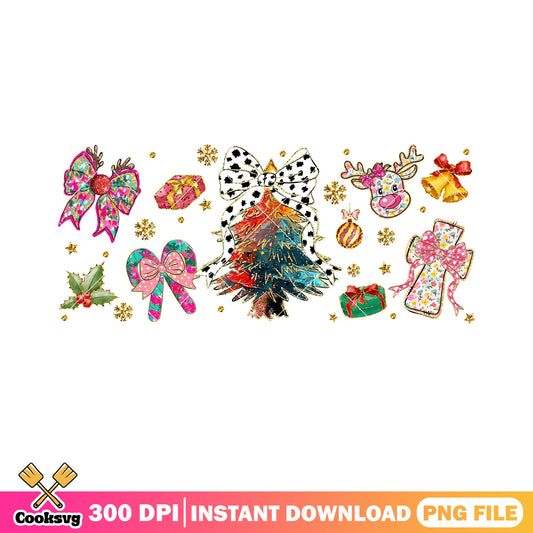 The christmas poster pine tree png, christmas vibes png, xmas png