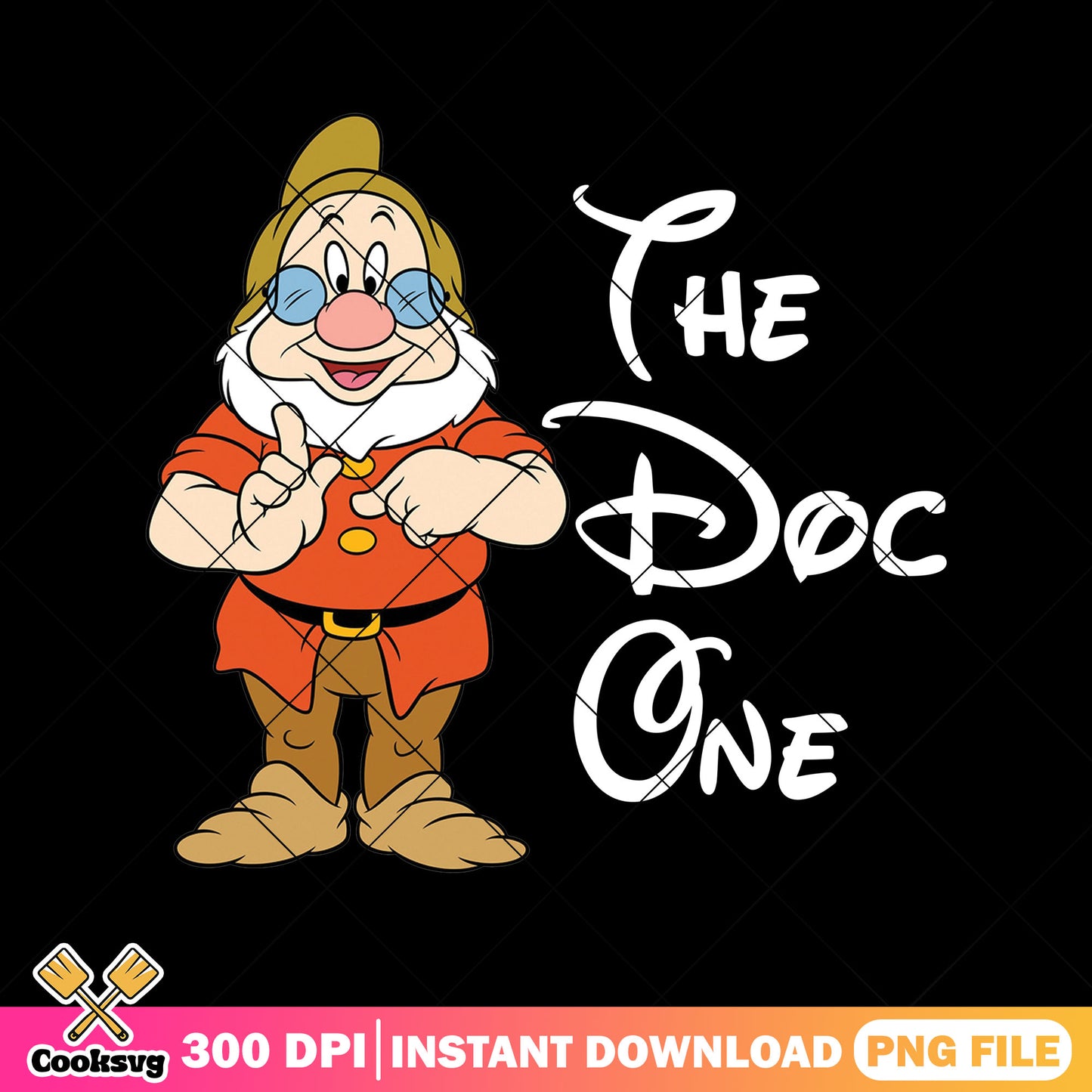 The doc one white png, snow white png, snow white dwarfs​ png