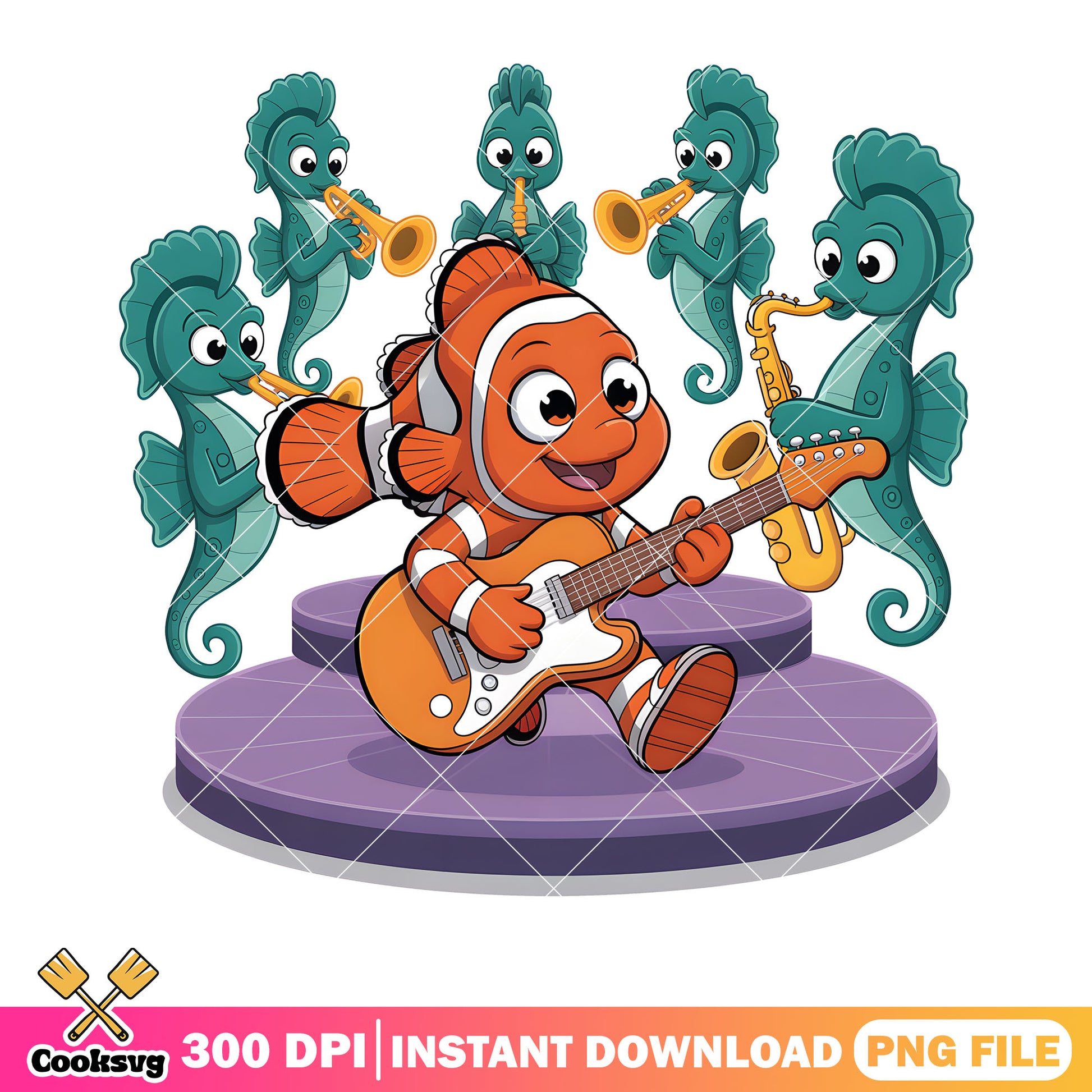 The favourite singer nemo png, disney movie png, finding nemo png