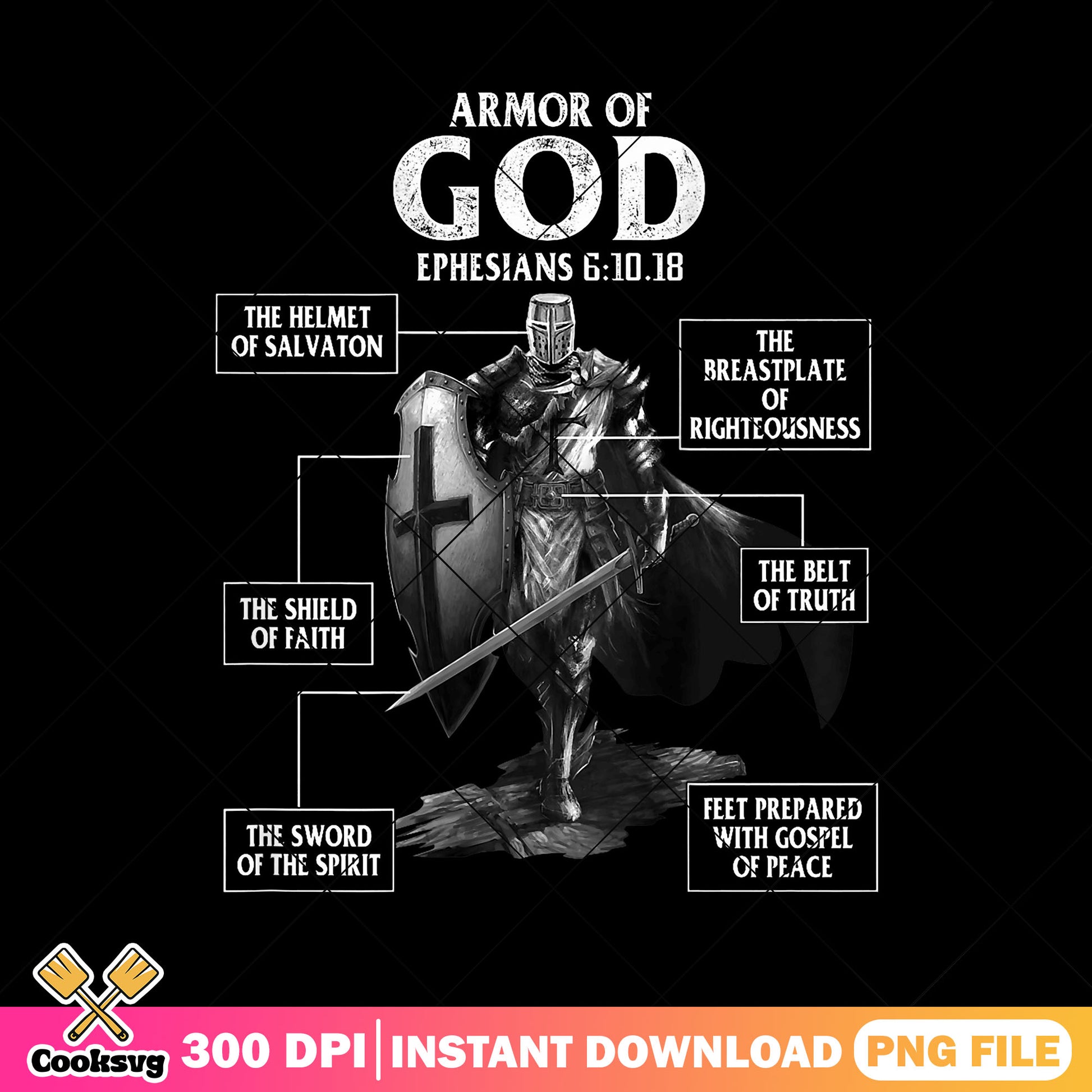 The full armor of god png, ephesians 6 10 18​ png, armor of god png