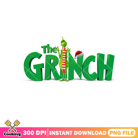 The grinch christmas text png, the grinch​ png, grinch christmas png