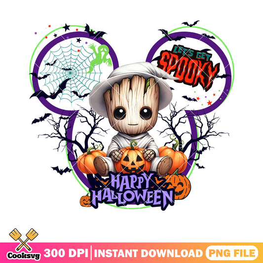 The groot god tree png, sega halloween png, jack o lantern png